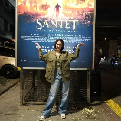 Luna Maya Tampil sebagai Suzzanna yang Ikonik di Blok M