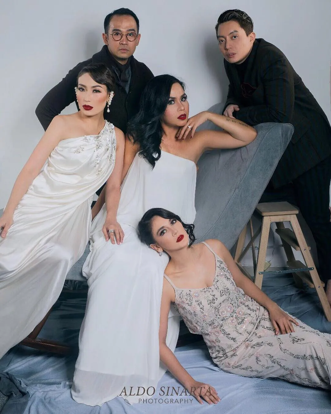 Luna Maya bersama gengnya 姆nstagram.com/melaney_ricardo