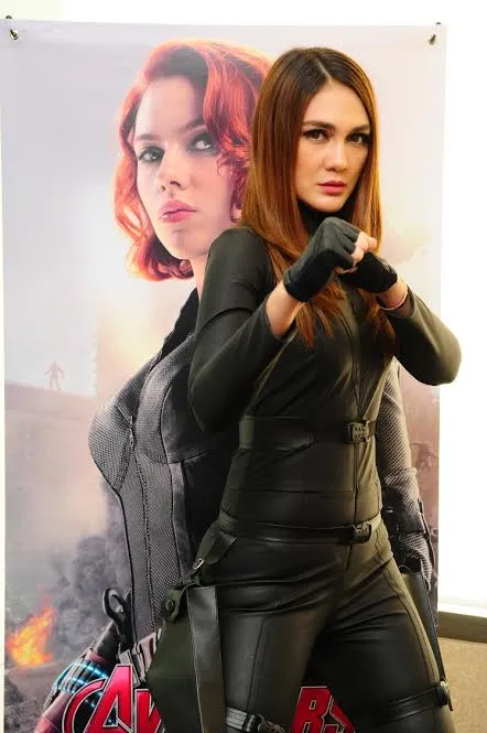 Luna Maya tak akan pangkas rambutnya seperti Black Widow/PT. Walt Disney Indonesia