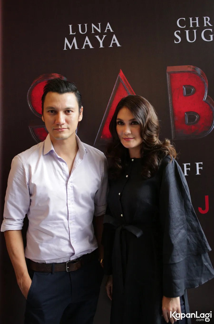 Christian dan Luna jadi pasangan di film © KapanLagi.com®/Muhammad Akrom Sukarya