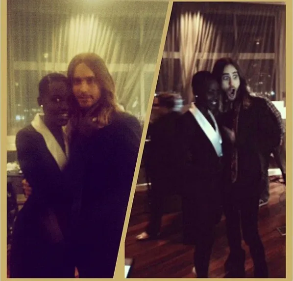 Lupita Nyong O - Jared Leto: Official Instagram