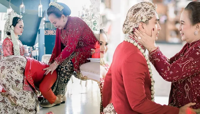 Lutfi Agizal dan Nadya Indry Sungkeman (Credit: Instagram/lutfiagizal)