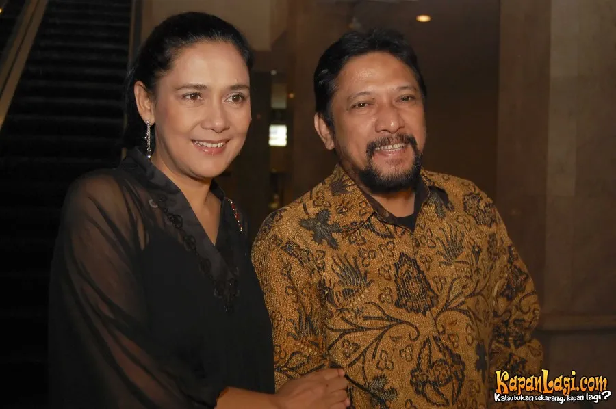 Lydia Kandou dan Jamal Mirdad saat masih mesra.