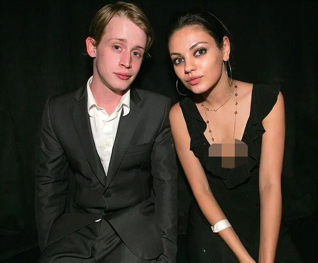 Macaulay Culkin dan Mila Kunis @ dailymail.co.uk