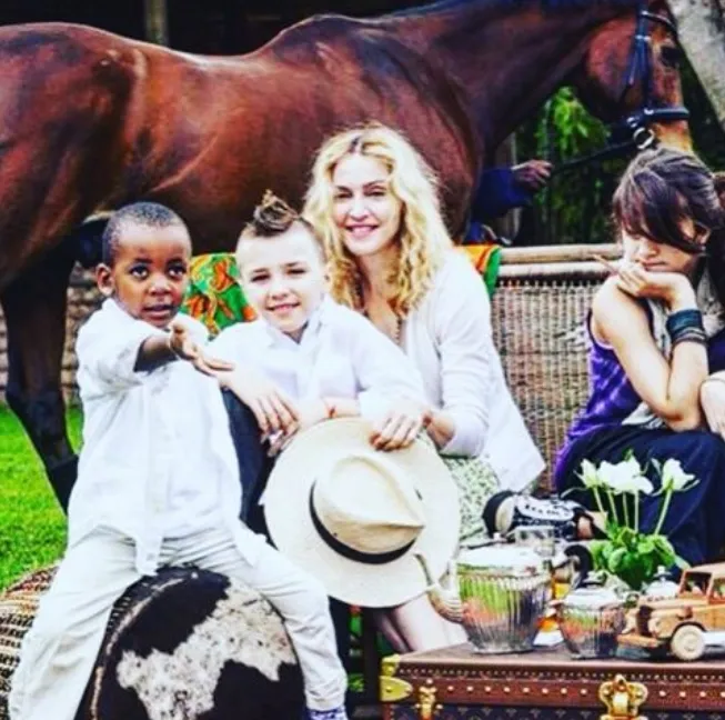 Madonna kangen momen bersama anaknya © Instagram.com/madonna