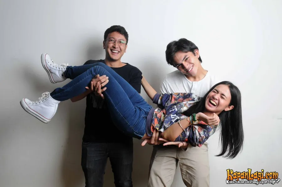 Michelle, Dimas dan Rizky terlibat dalam film drama MAGIC HOUR/©Kapanlagi.com®/Bayu Herdianto