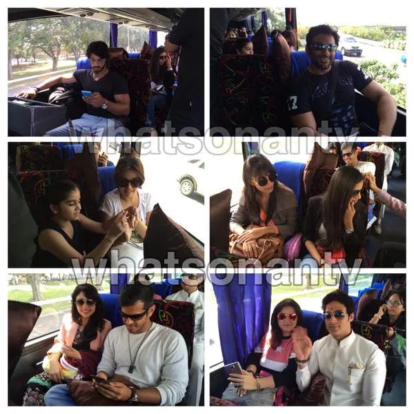 Pemain 'Mahacinta Show' langsung disodori jadwal padat di Indonesia. @instagram.com/antvkeren