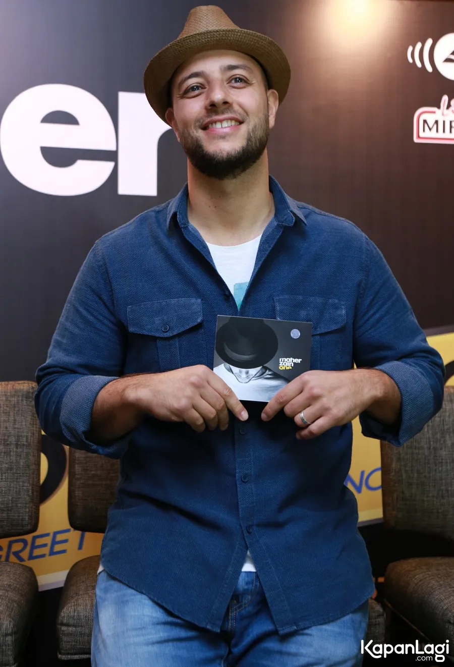 Maher Zain jatuh cinta dengan Indonesia © KapanLagi.com/Agus Apriyanto