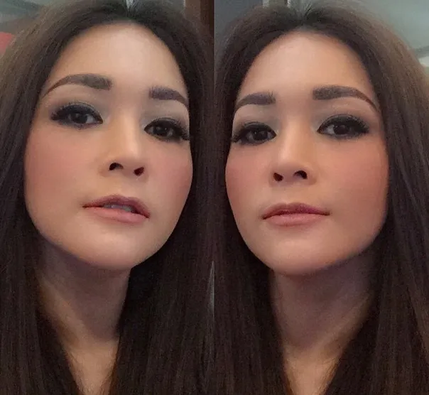 Maia mirip Mey Chan @ Instagram/Maia Estianty