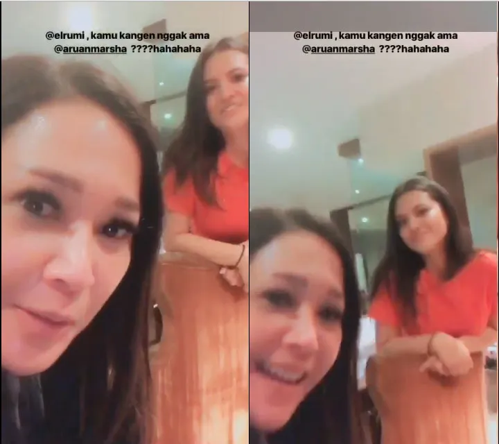 Maia Estianty goda El Rumi di Instagramnya. © Instagram/maiaestiantyreal