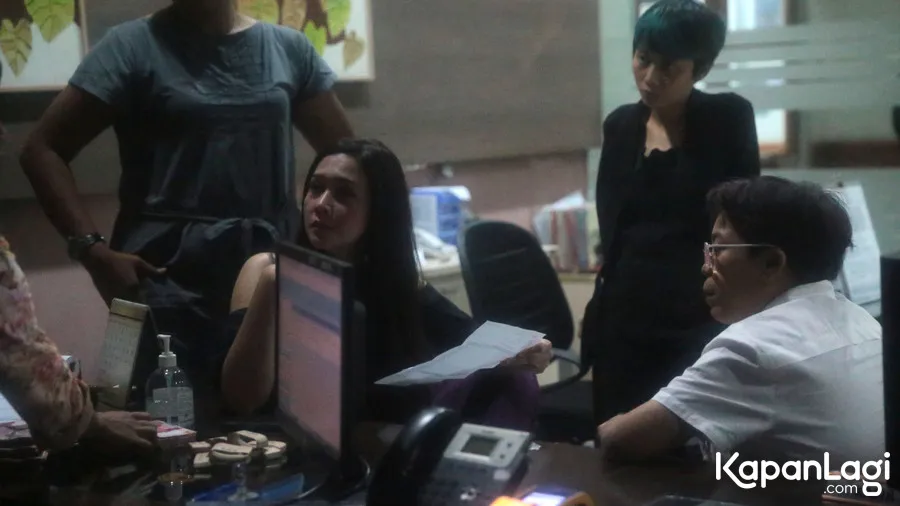 Maia saat berada di RSCM © KapanLagi.com®/Bayu Herdianto