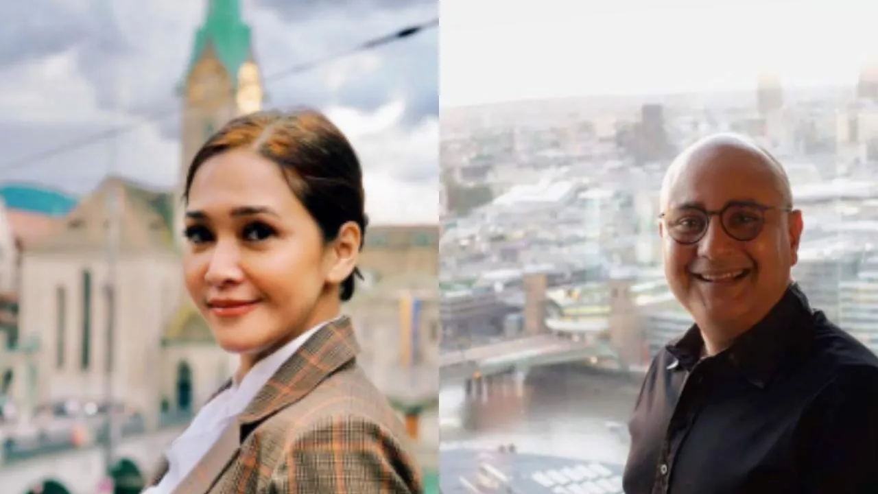 Maia memilih tidak mau berkomentar soal hubungannya dengan Irwan Mussry © via liputan6.com