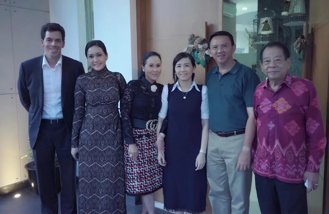 Maia makin cinta Ahok © Instagram/maiaestiantyreal