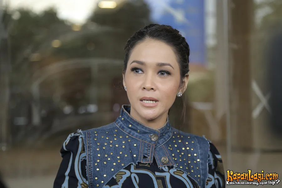 Maia Estianty menganggap pelaku pembunuhan seperti iblis. ©KapanLagi.com®/Agus Apriyanto