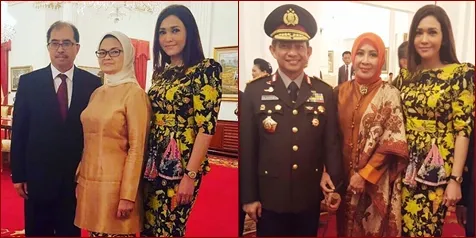 Maia eksis di Istana Negara © Instagram/maiaestiantyreal