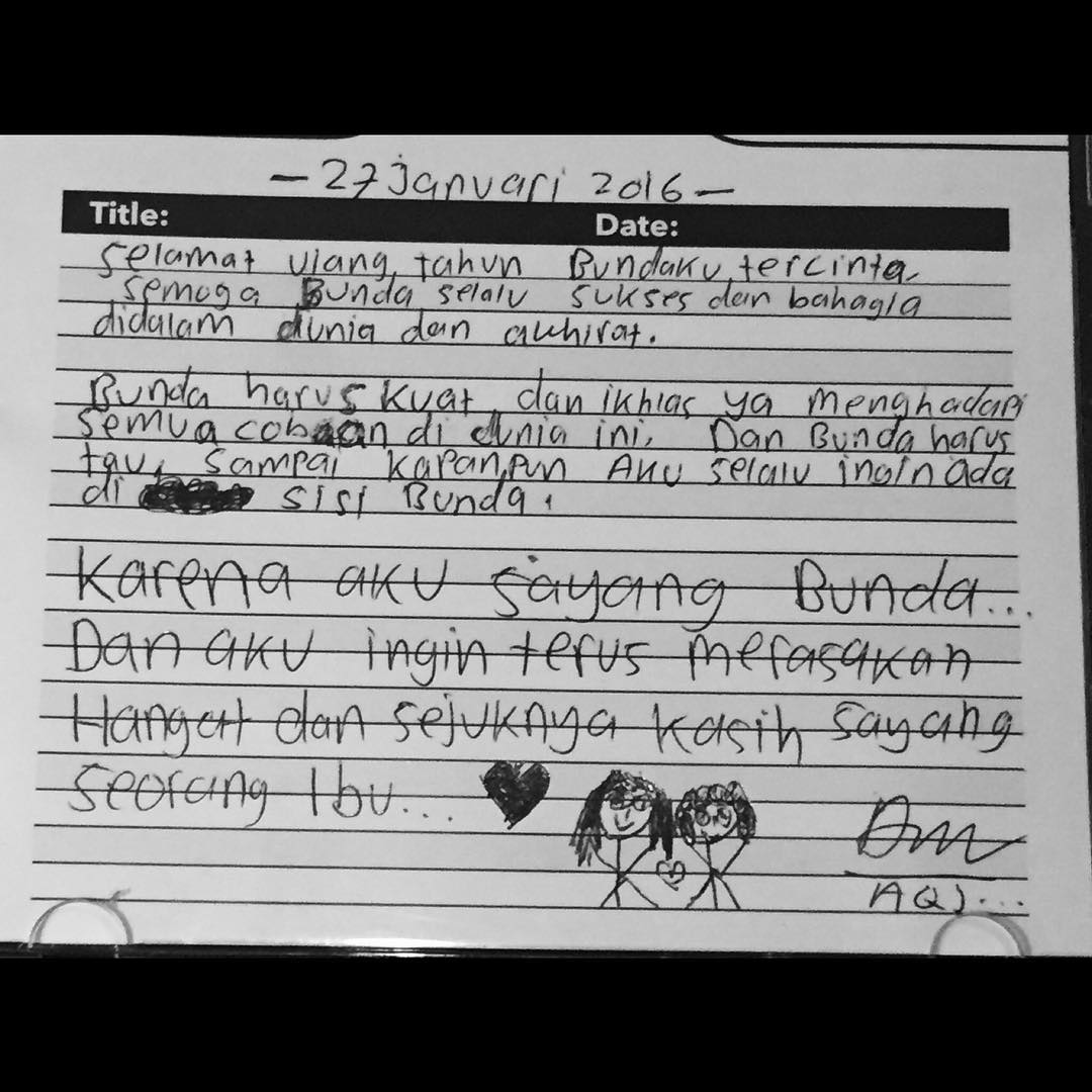 Foto Surat Cinta Dari Dul Ini Sukses Bikin Maia Estianty