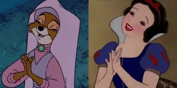 Gaya Maid marion ini sama dengan Snow White, kan?/©youtube.com/moviemunchies