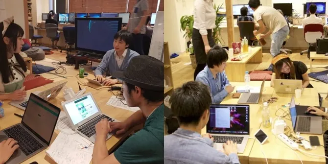 Tidak hanya menemani, maid juga turut belajar © MadeInMaidFamily Official