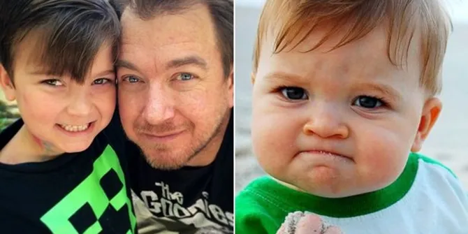 Sami Grimer bersama ayah tercinta (© The Washington Post)