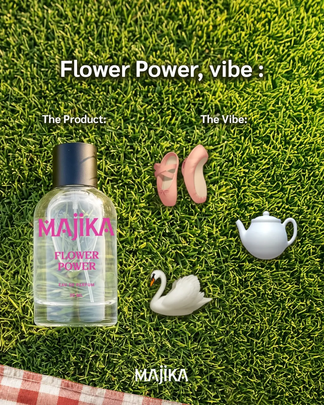 MAJIKA Flower Power EDP. (c) Instagram/majika.official