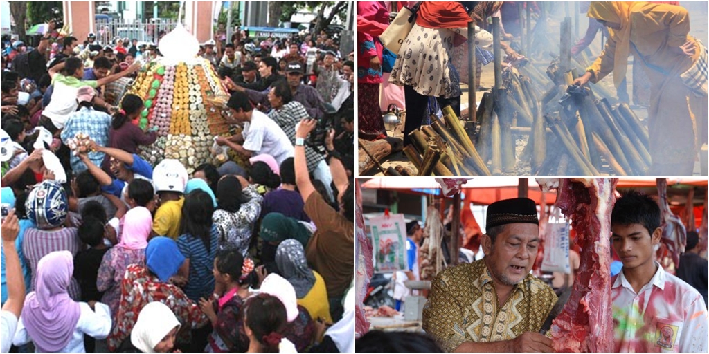 Beberapa masyarakat daerah Indonesia memakan hidangan tertentu untuk menyambut datangnya bulan suci Ramadhan © istimewa