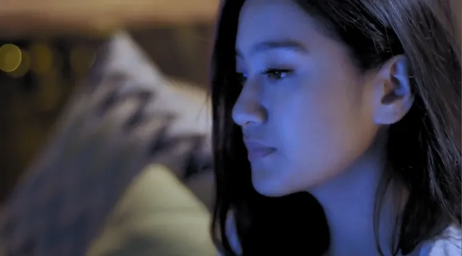 Salshabilla Adriani terlihat sedih karena kesepian (credit: youtube.com)
