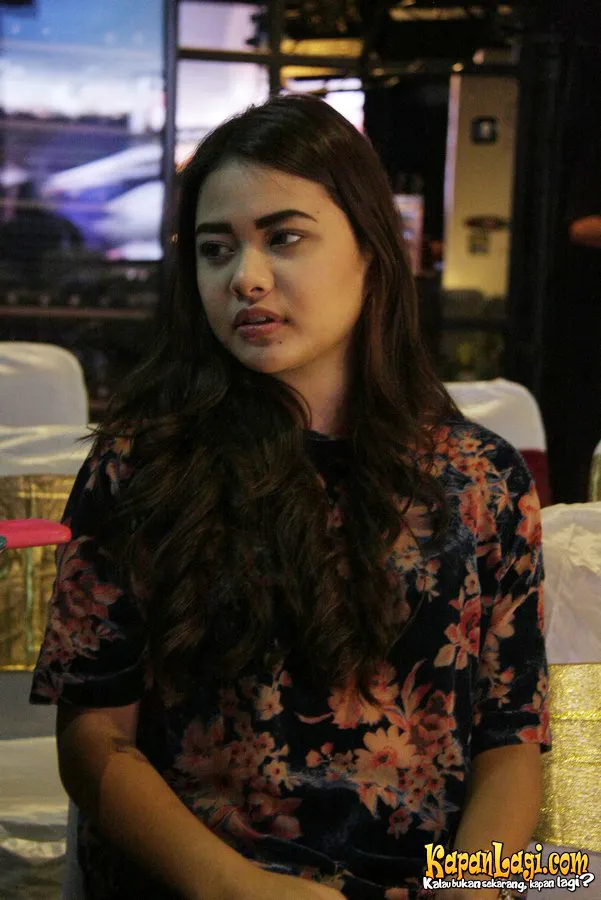 Aurel Hermansyah saat ditemui di acara Malang Mode Fashion (8/2) kemarin/Kapanlagi.com/ntn