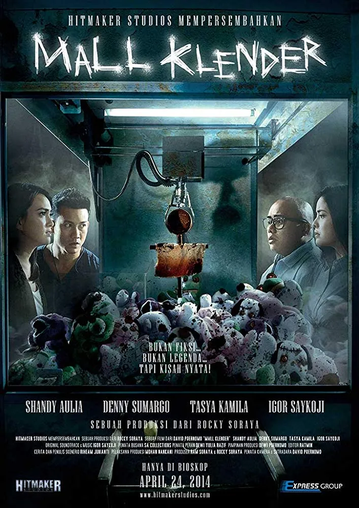 Film horor MALL KLENDER dirilis pada tahun 2014 © Hitmaker Studios