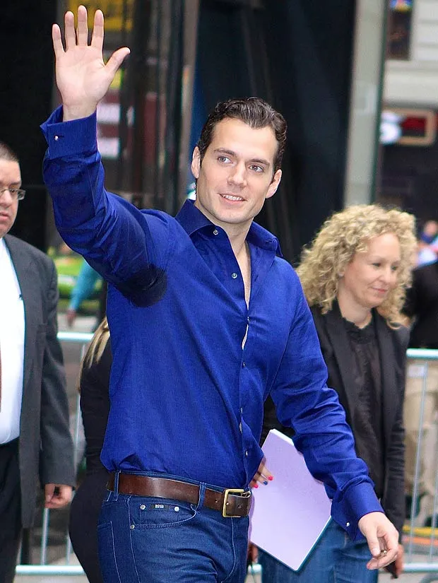 Ketiak basah sang Superman.