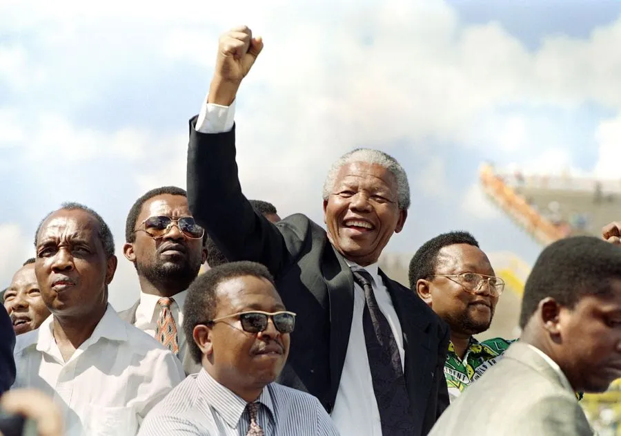 Nelson Mandela @ AFP