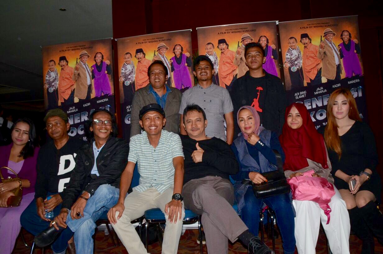 Mandra kembali ketemu teman-teman pelawak lawasnya © KapanLagi.com®/Sahal Fadhli