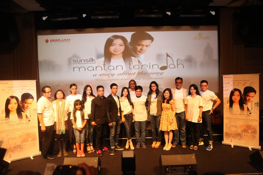 Suasana konferensi pers dari film Mantan Terindah @KapanLagi.com