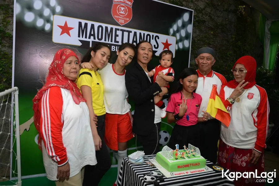 Bimbim gelar pesta ulang tahun anak ketiganya © KapanLagi.com®/Muhammad Akrom Sukarya