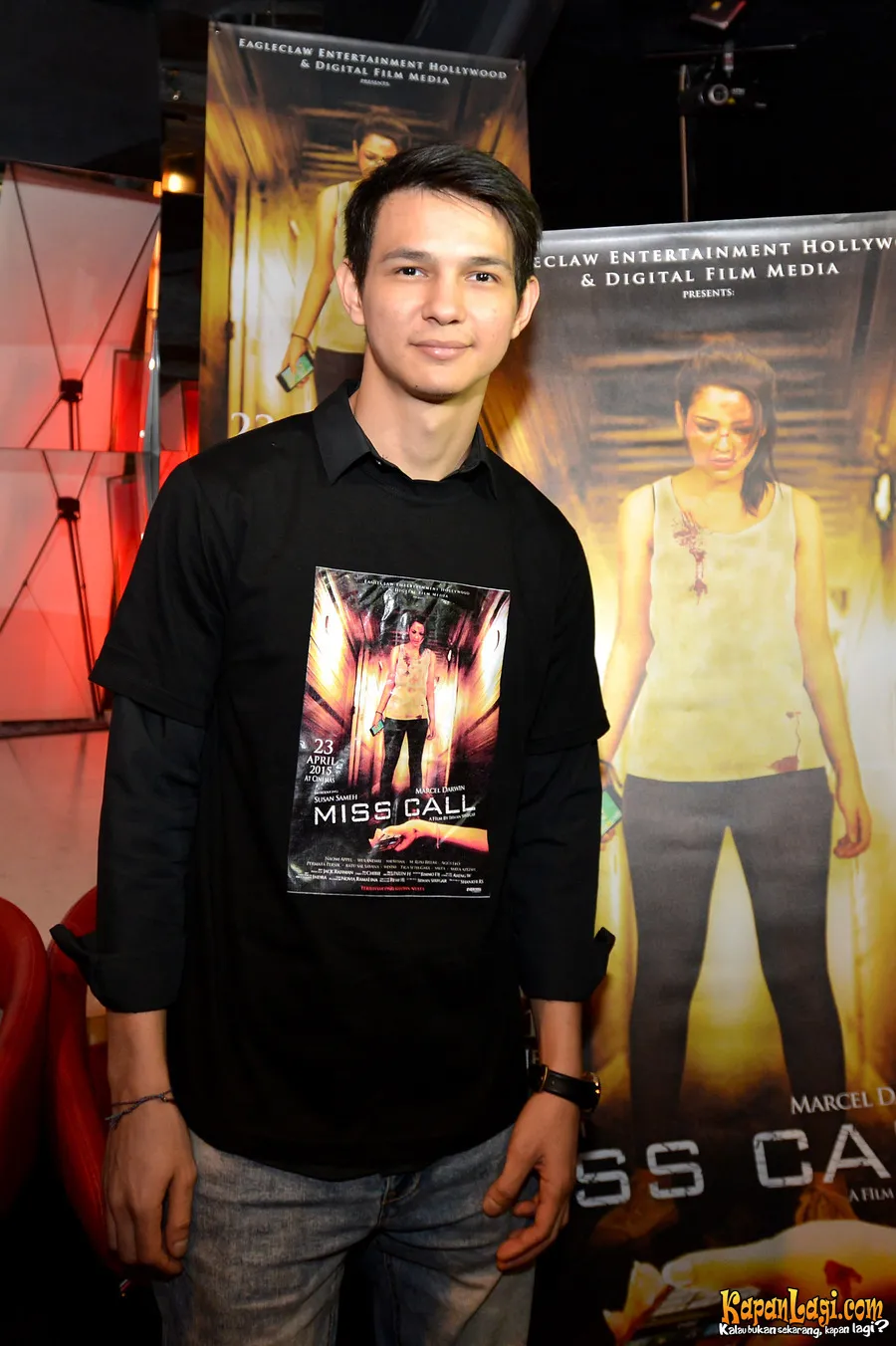 Marcell Darwin salah satu pemain utama mISS CALL © KapanLagi.com®/Bambang E Ros