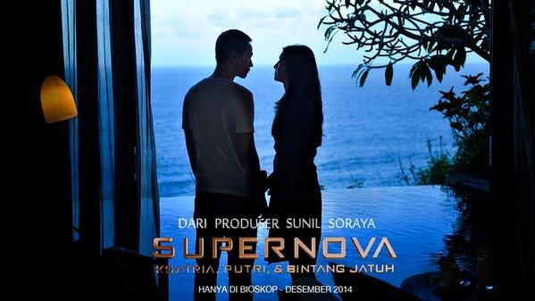 Film Adaptasi Novel 'SUPERNOVA' Rilis Foto Pertama 