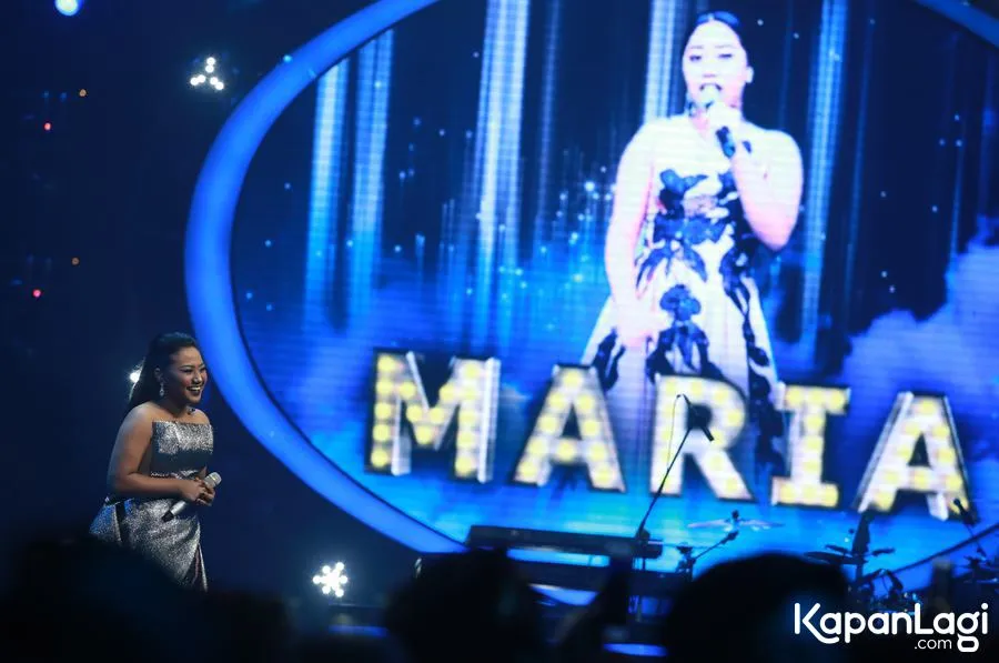 Maria juara Indonesian Idol season 9 © KapanLagi.com®/Agus Apriyanto