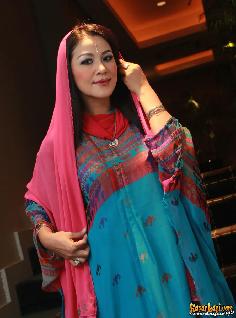 Maria Eva kini tengah hamil 4 bulan. @KapanLagi.com®/Agus Apriyanto