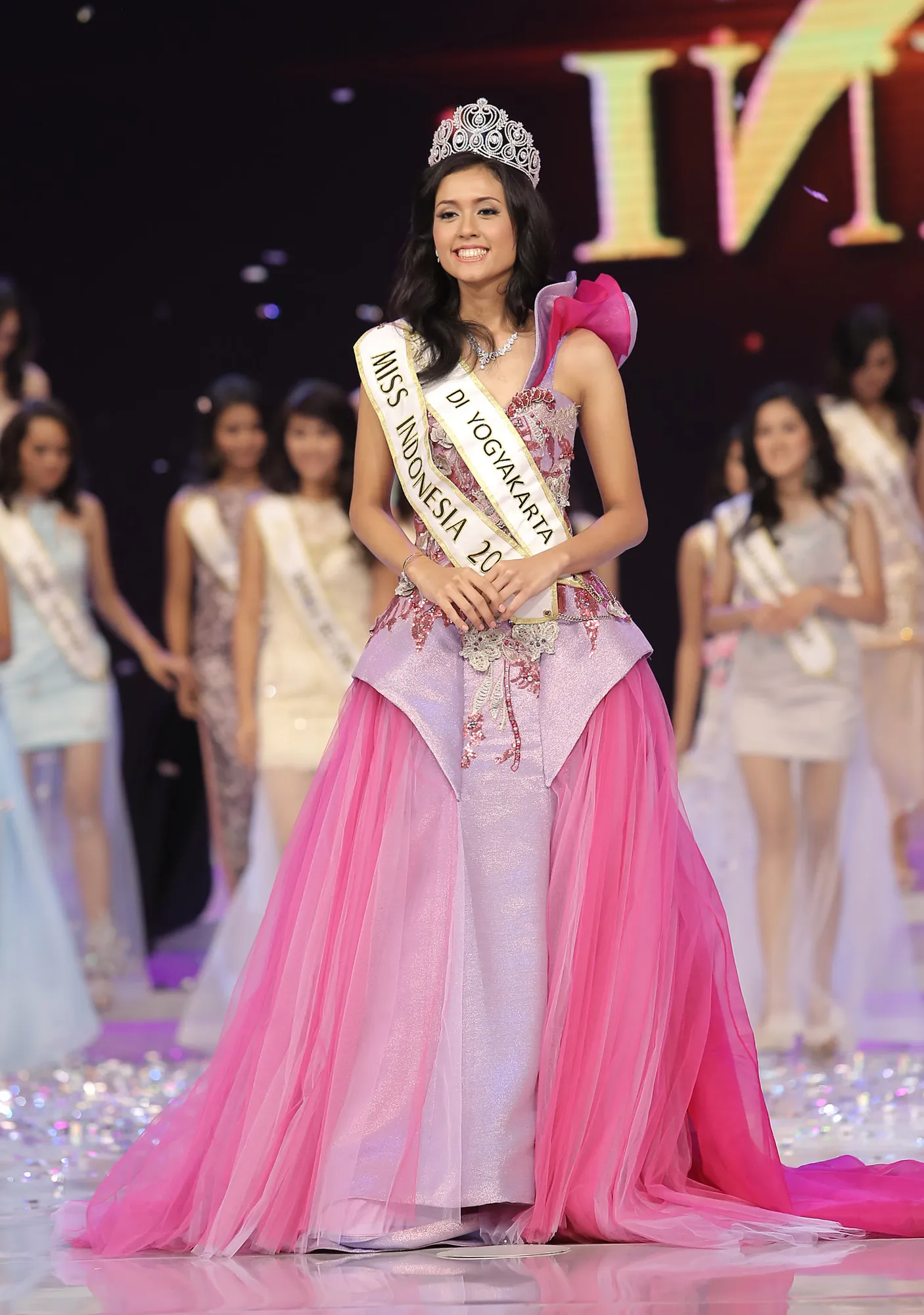 Maria Harfanti menganggap wanita Indonesia harus berkualitas. ©KapanLagi.com®/Agus Apriyanto