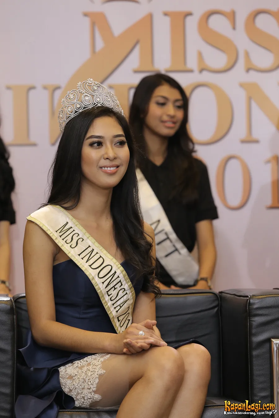 Maria Rahajeng Miss Indonesia 2014. ©KapanLagi.com®/Agus Apriyanto