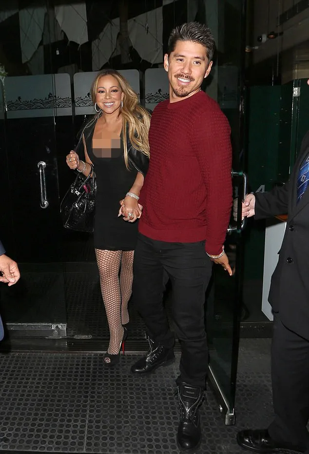 Mariah dan pacar brondongnya, Bryan Tanaka © dailymail.co.uk