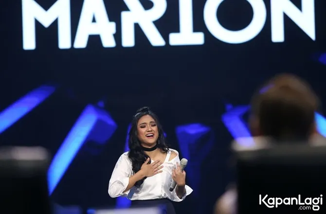 Marion Jola hanya mampu berada di 6 besar idol © Kapanlagi.com