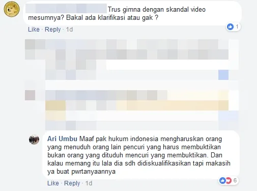 Ayah Marion memberikan klarifikasi ©facebook/ari.umbu