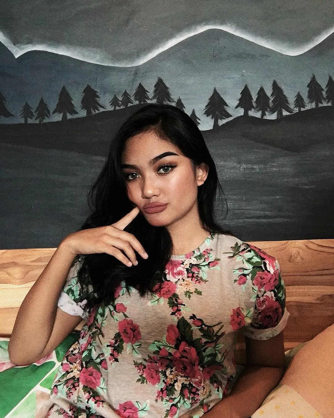 Lala Marion kontestan Indonesian Idol 2018 yang ramai dibicarakan publik. © Instagram/lalamarionmj