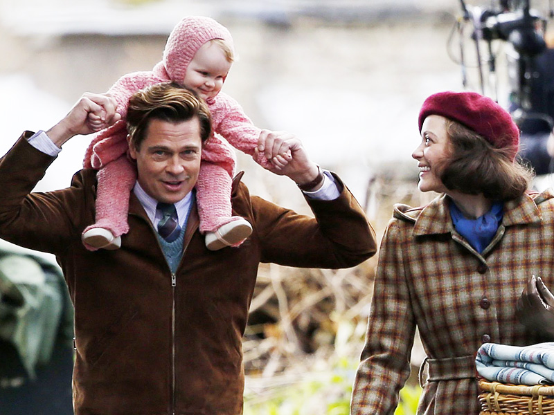 ALLIED mempertemukan Marion dan Brad Pitt dalam satu film/©Istimewa