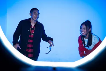 Rayi dan Marion berharap bisa terus berkarya © instagram.com/lalamarionmj