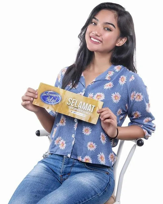 Ramai dibahas karena isu video, ini Marion Jola salah satu kontestan Indonesian Idol 2018. Credit: via instagram.com/lalamarionmj