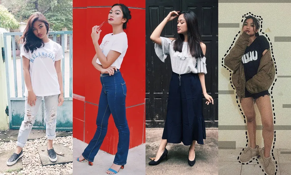 Untuk urusan fashion, Marion Jola juga suka tampil dengan busana-busana kekinian. Credit: via instagram.com/lalamarionmj