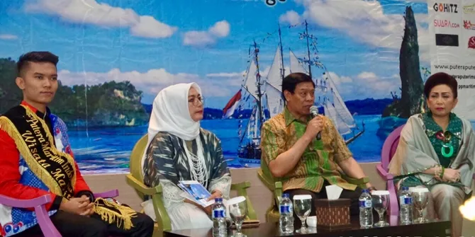 Poppy Sang Motivator mengajak generasi muda dari Sabang sampai Merauke untuk dapat terlibat dan menjadi bagian dari perubahan Indonesia. © KapanLagi.com/Sahal Fadhli