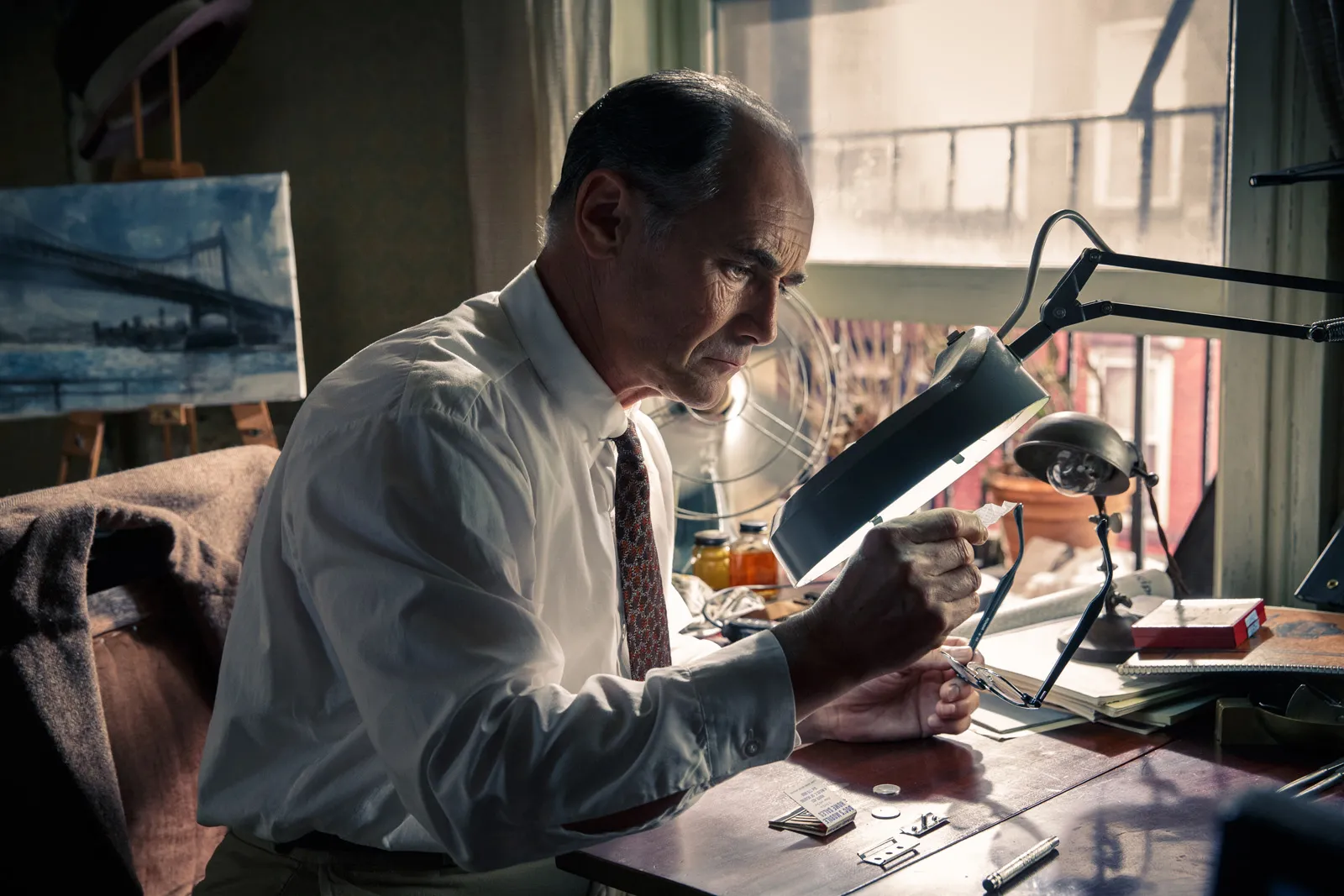 Aksi Mark Rylance di BRIDGE OF SPIES/©20th Century Fox