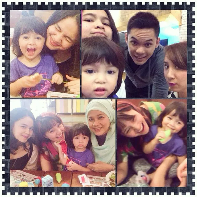 Marshanda dan Ben rayakan ultah Sienna / © Marshanda Instagram